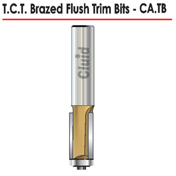 T.C.T. Brazed Flush Trim Bits - CA.SB